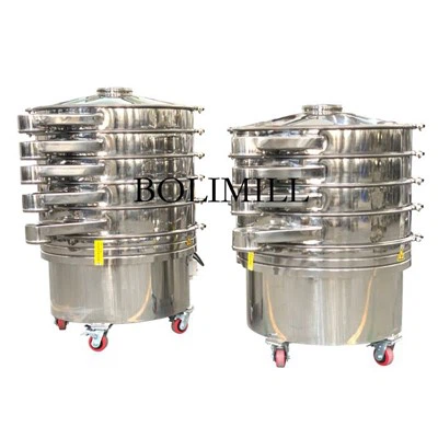 Vibrovaglio industriale per polveri